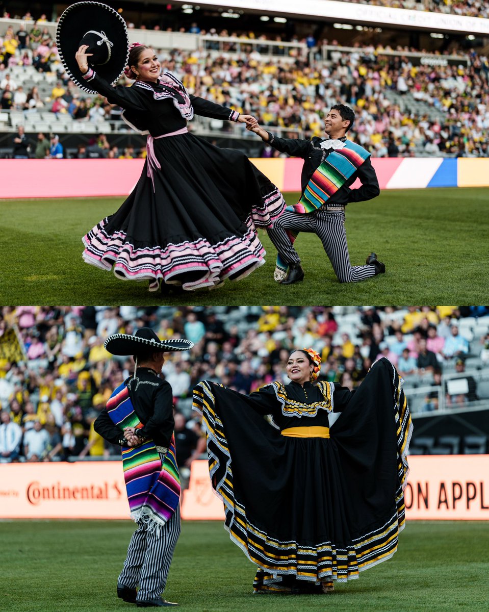 ColumbusCrew's tweet photo. Representation and recognition matter ✨

Sunday night’s Latino Celebration Night pres. by @SherwinWilliams was a total success! Thank you to everybody who came out, celebrated with us, and to those who took part in the night and made it so memorable 🤩 https://t.co/CUfjNgeVSI