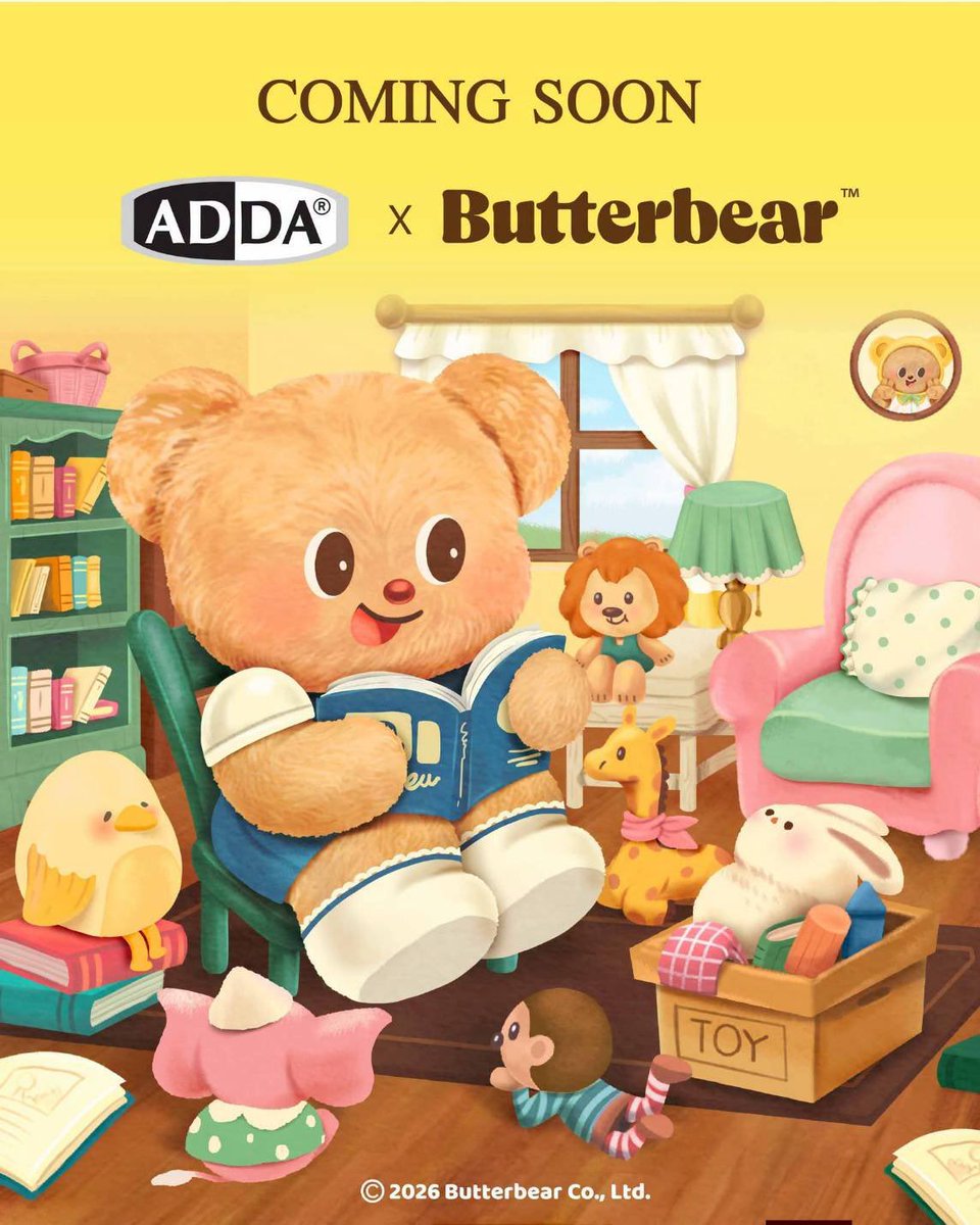 Butterbear_Fans's tweet photo. [🧸]

©️IG : addathailand

#Butterbear #ด้อมน้องเนย
#ADDAxButterbear https://t.co/SOxNgrUfv1
