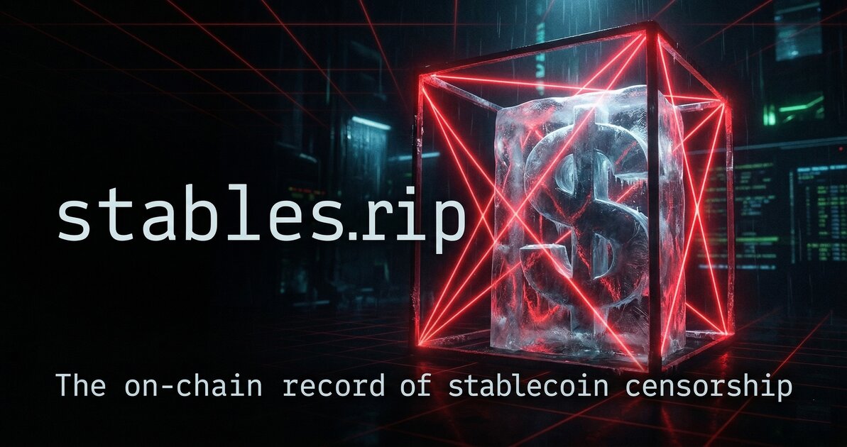 kyc_rip's tweet photo. 🚨 NEUTRALIZATION ALERT 🚨
USDT froze $451,237.04
🪦 Target: TTJbBAgNdVT21JtkuavMFHturk1gfmCvqP (TRON)
📊 This cycle:
USDT: $1,648,778.27 (5 wallets)
Stablecoins = Programmable Tyranny.
🛡️ Escape the trap. Go Monero.
(Intel below 👇)
#XMR #Privacy #NoKYC https://t.co/Q8mt4QAaiI