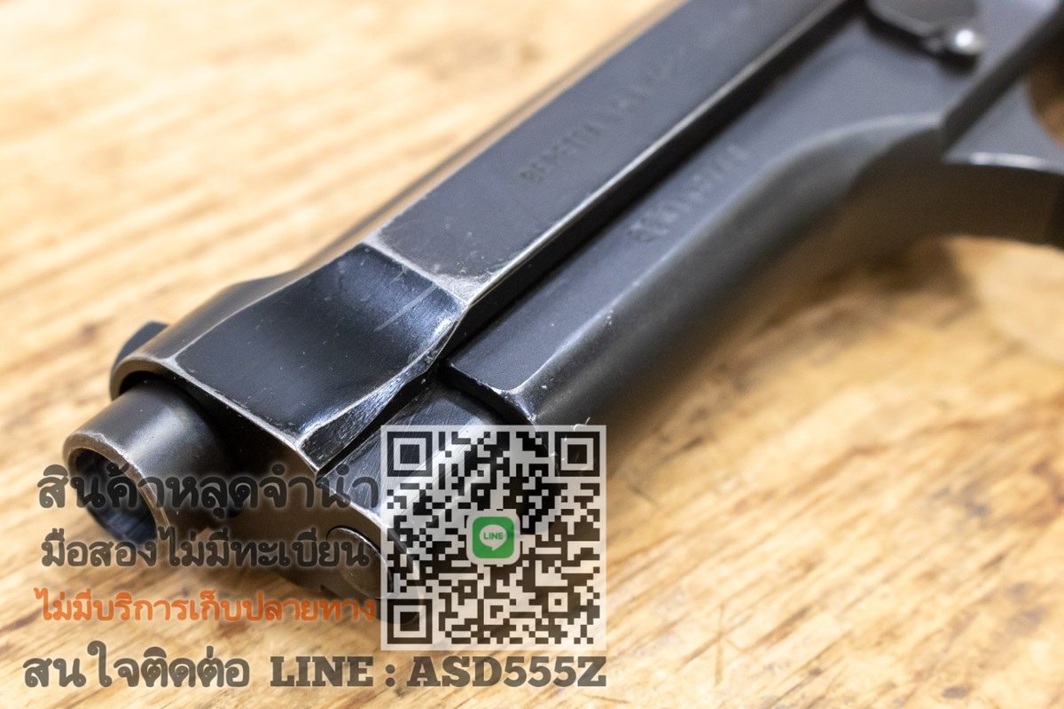 Ironhead1989's tweet photo. BERETTA 96 สภาพ 60%

9. 5 0 0 มีลูก��ถม

-ตัวเปล่าไม่มีทะเบียน 
-สภาพก่อนเก็บงาน ถ่ายจากตัวจริง

ID LINE : ADS555Z (ตัวพิมพ์เล็ก) หรือคลิ้ก https://t.co/geov0na9KA

#ปืนเถื่อน #ปืนไม่มีทะเบียน #ปืนมือสอง #ปืนหักลำ #ปืนสวยๆ #ปืนของแท้ #ปืนหลุดจำนำ https://t.co/A4G1oYbEt7