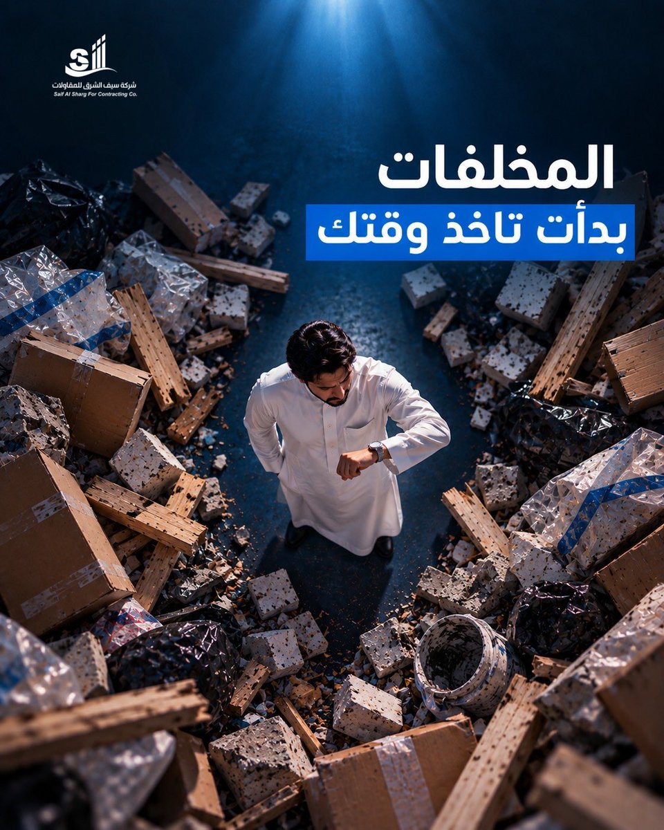SaifAlshrq's tweet photo. المخلفات بدأت تاخذ وقتك؟ https://t.co/mckPt6RslK