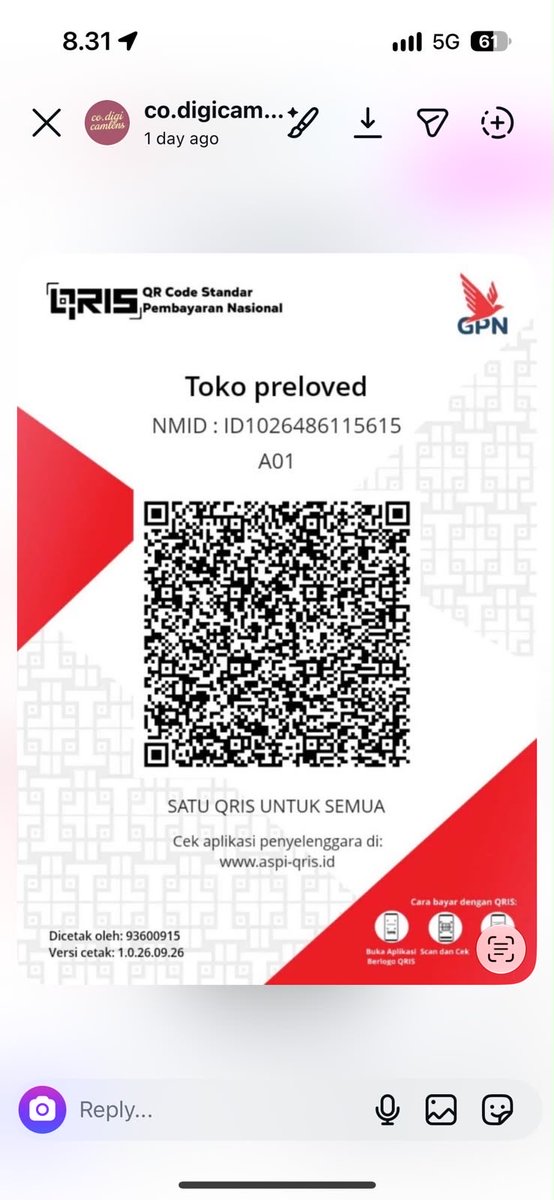 nuguoppso's tweet photo. SCAMMER DIGICAM

instagram : @.co.digicamlens
wa : 081991546201
trf ke qris dana (toko preloved)

#penipu #scammer https://t.co/Ovx0Ce6mqb