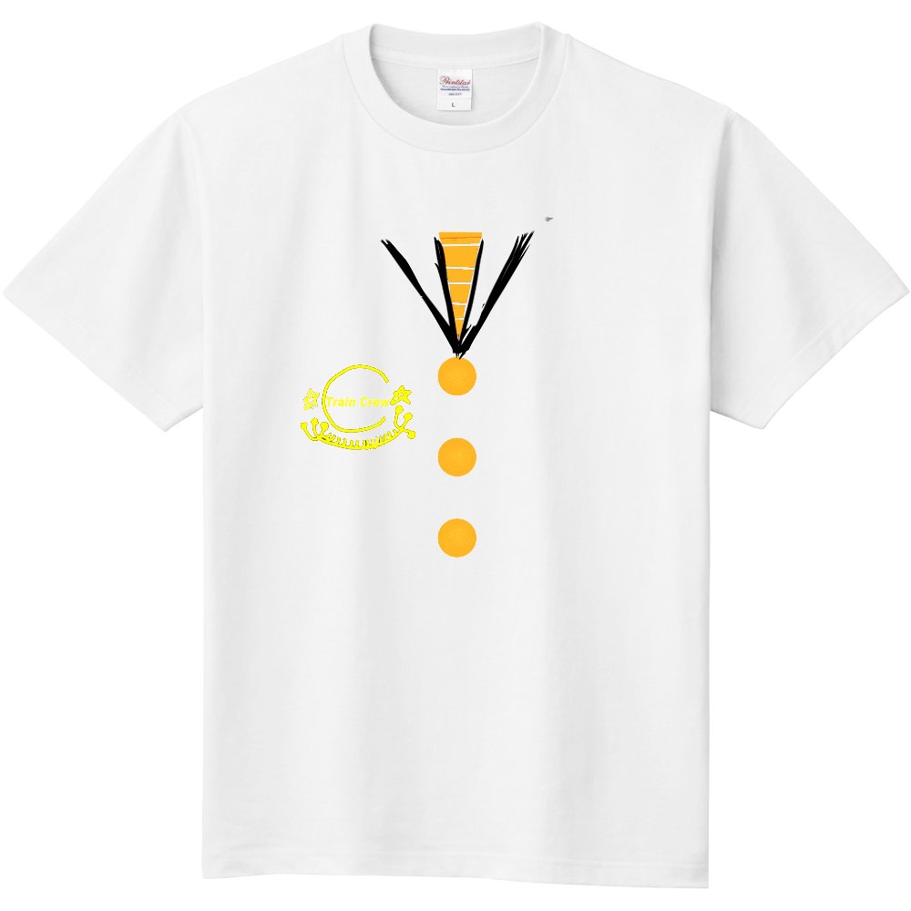 up_t01's tweet photo. 今回ご紹介するのは『車掌さん、駅員ごっこTシャツ』
車掌さんや駅員ごっこをする際に着ると気分が高まります。
https://t.co/8u1TVBCsD1
#Up_T #UpT #オリジナルTシャツ #自作Tシャツ #車掌さん #駅員さん #駅 #電車 #ごっこ #ごっこ遊び #コスプレ https://t.co/N2TThyU6hd