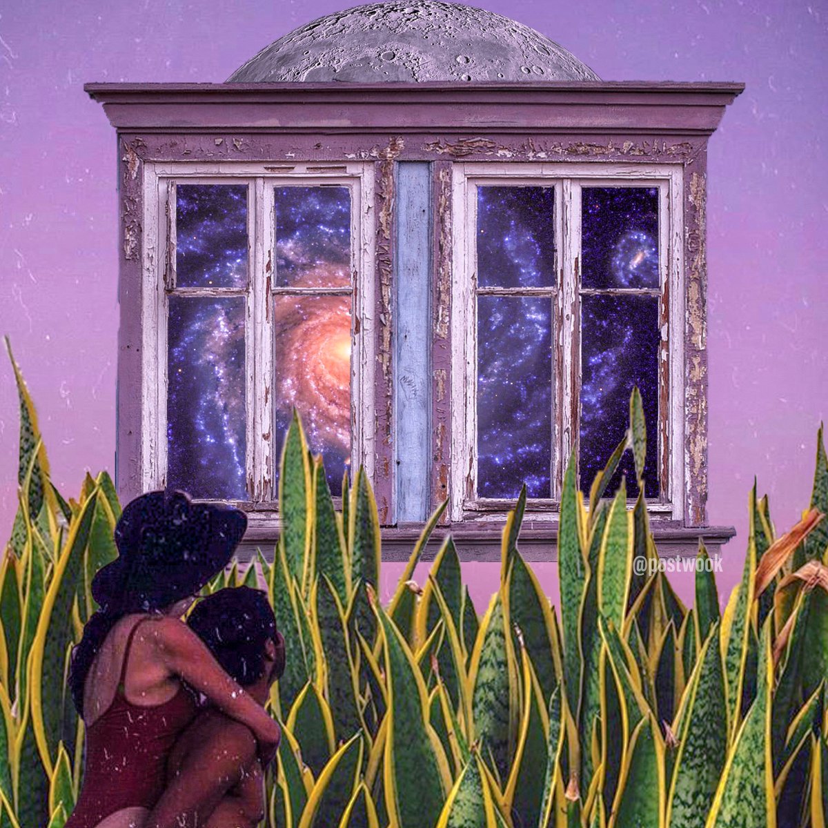 POSTWOOK's tweet photo. My art in purple https://t.co/PXX4emXxe9