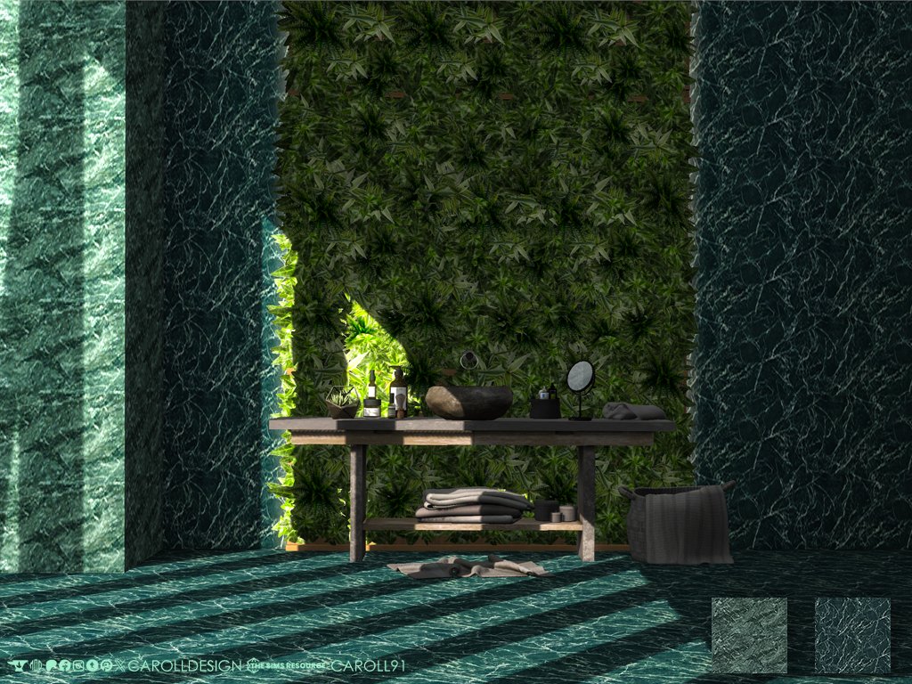 CarollDesign's tweet photo. Marmo Verde Build set 💚

Download it here ⤵️

➡️ Wall: https://t.co/DwO98NJkSp
➡️ Floor: https://t.co/owsbNhZs1x

#TheSims4 #TheSims #Sims https://t.co/Xtc0cyiVZC