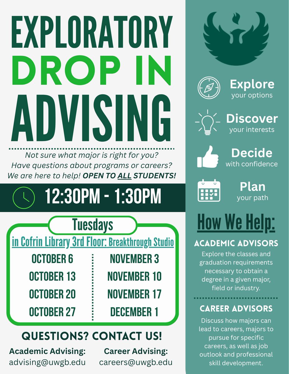 advising's tweet photo. Declaring a major opens doors to opportunities and connections! Let’s talk about what excites you and where you want to go! Contact your Academic Advisor to declare a program. Begin exploring majors and minors at: https://t.co/MVtH87e4Sr https://t.co/d9c3GbSmOv
