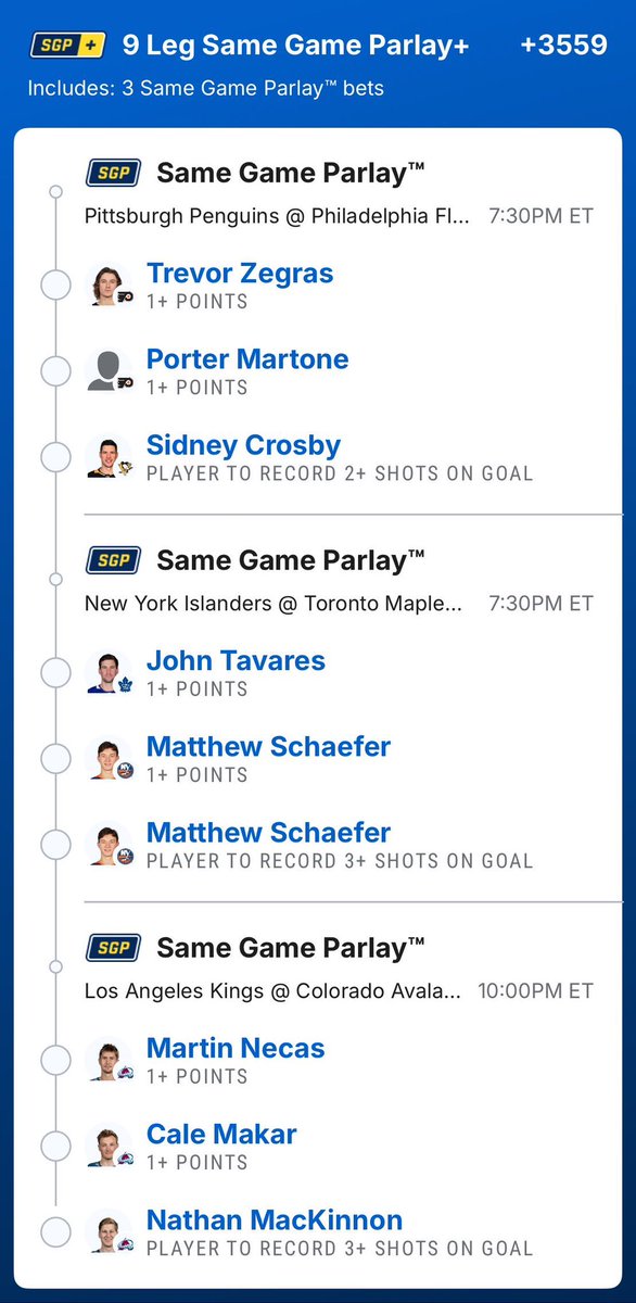 NewmsBets's tweet photo. 🏒NHL MEGAAAAAAAA
50% FD Profit Boost Used

Love these guys spots today with ideal match ups.

❤️Show some love if you’re tailing!

@Playbook https://t.co/MJsINCcYbJ