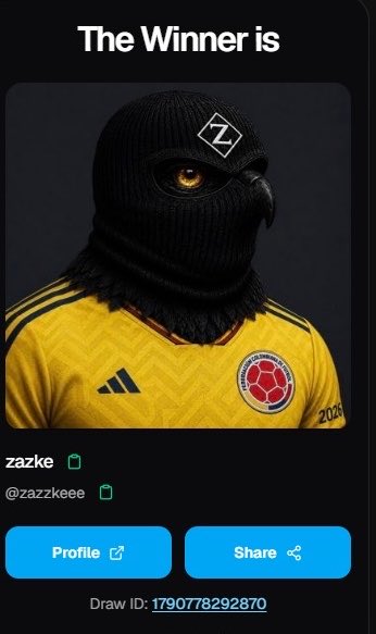 snagrewards's tweet photo. The fourth winner is @zazzkeee 

Congratulations, send me a DM https://t.co/Q5tDhRtEWq