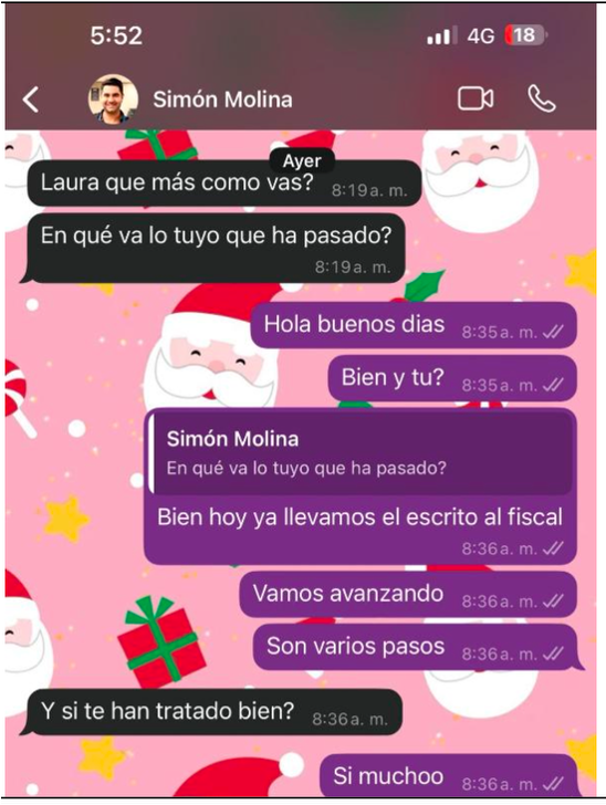 QuinteroCalle's tweet photo. 🚨URGENTE🚨 Chats demuestran que la Alcaldía de @FicoGutierrez articuló estrategia de falsos testigos contra Miguel Quintero a través de @simonmolinag Secretario Privado y Representante de creemos. Hay de todo: plata, chats borrados, manipulación. 
(⬇️⬇️⬇️) https://t.co/5rpaEbWNDe