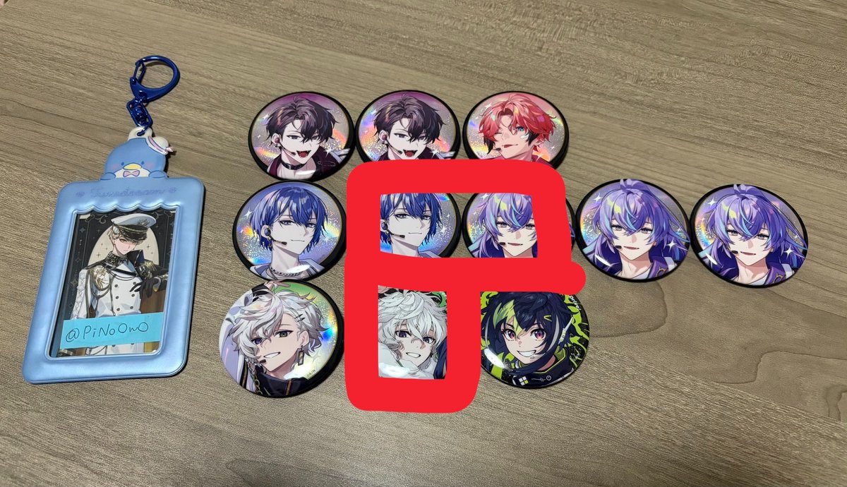 f963a_'s tweet photo. @s2_PINO_s2 缶バッジは赤丸の3点の交換を希望します。
カードと合わせての6:6での交換希望です。ライブ用ではございませんので、10/5以降の発送可能です。ご検討のほど何卒よろしくお願いいたします。 https://t.co/GNrejXRGtO