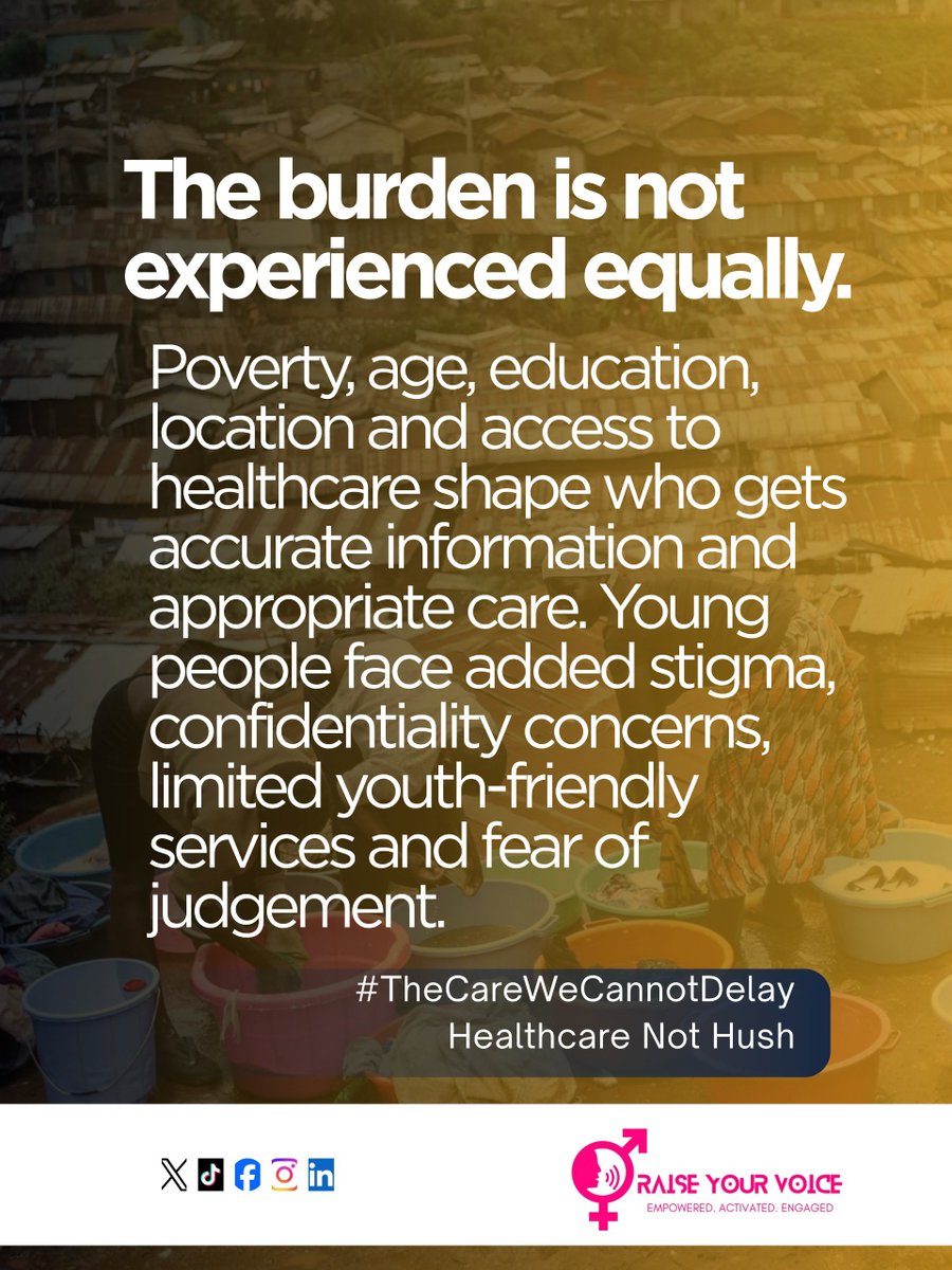 black_bird_KE's tweet photo. No one should be left without the information and healthcare they need when abortion is necessary. Safe abortion saves lives. #TheCareWeCannotDelay
Healthcare Not Hush. @RaiseYourV_oice https://t.co/B0zNr1ueGG