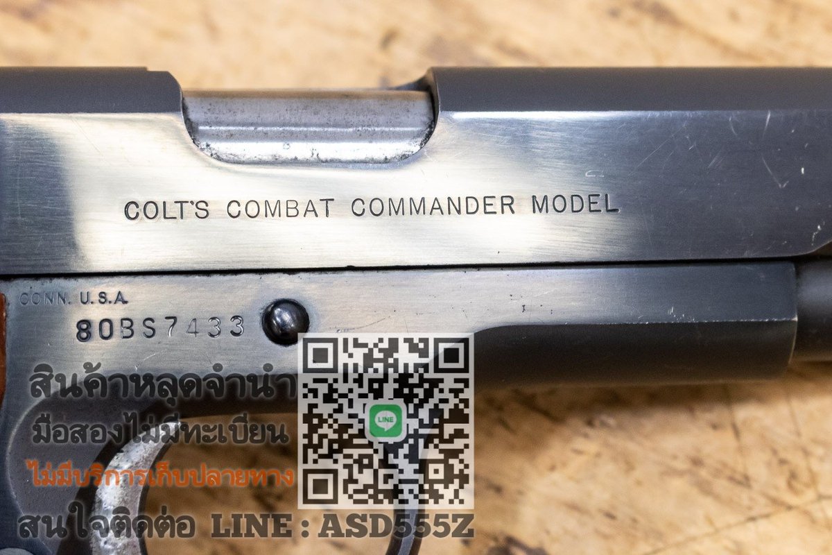 Ironhead1989's tweet photo. COLT COMBAT 1911 สภาพ 80%

2 4. 5 0 0 มีลูกแถม

-ตัวเปล่าไม่มีทะเบียน 
-สภาพก่อนเก็บงาน ถ่ายจากตัวจริง

ID LINE : ADS555Z (ตัวพิมพ์เล็ก) หรือคลิ้ก https://t.co/geov0na9KA

#ปืนเถื่อน #ปืนไม่มีทะเบียน #ปืนมือสอง #ปืนหักลำ #ปืนสวยๆ #ปืนของแท้ #ปืนหลุดจำนำ https://t.co/DYpZng6uNE