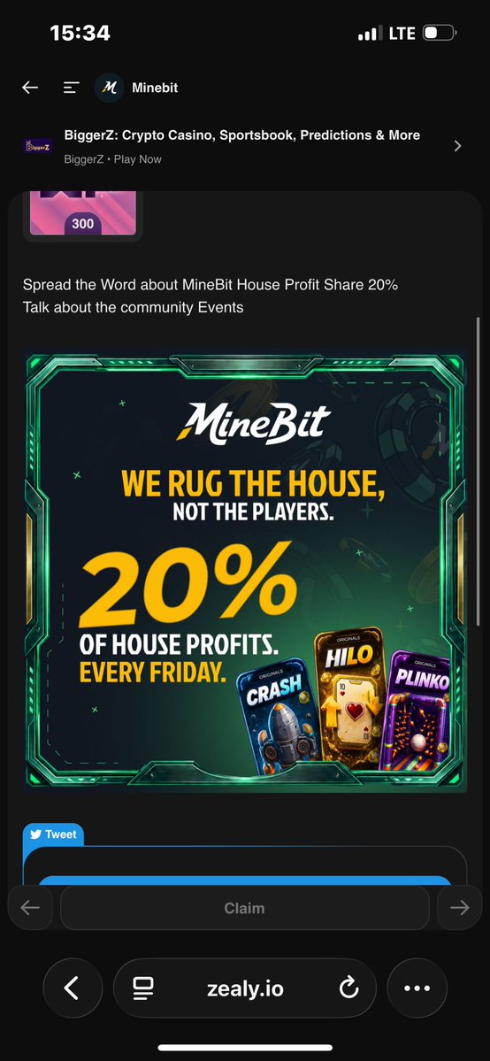StarRopo270's tweet photo. @MineBitOfficial  hop into this great casino game https://t.co/y6vAsv6XN4