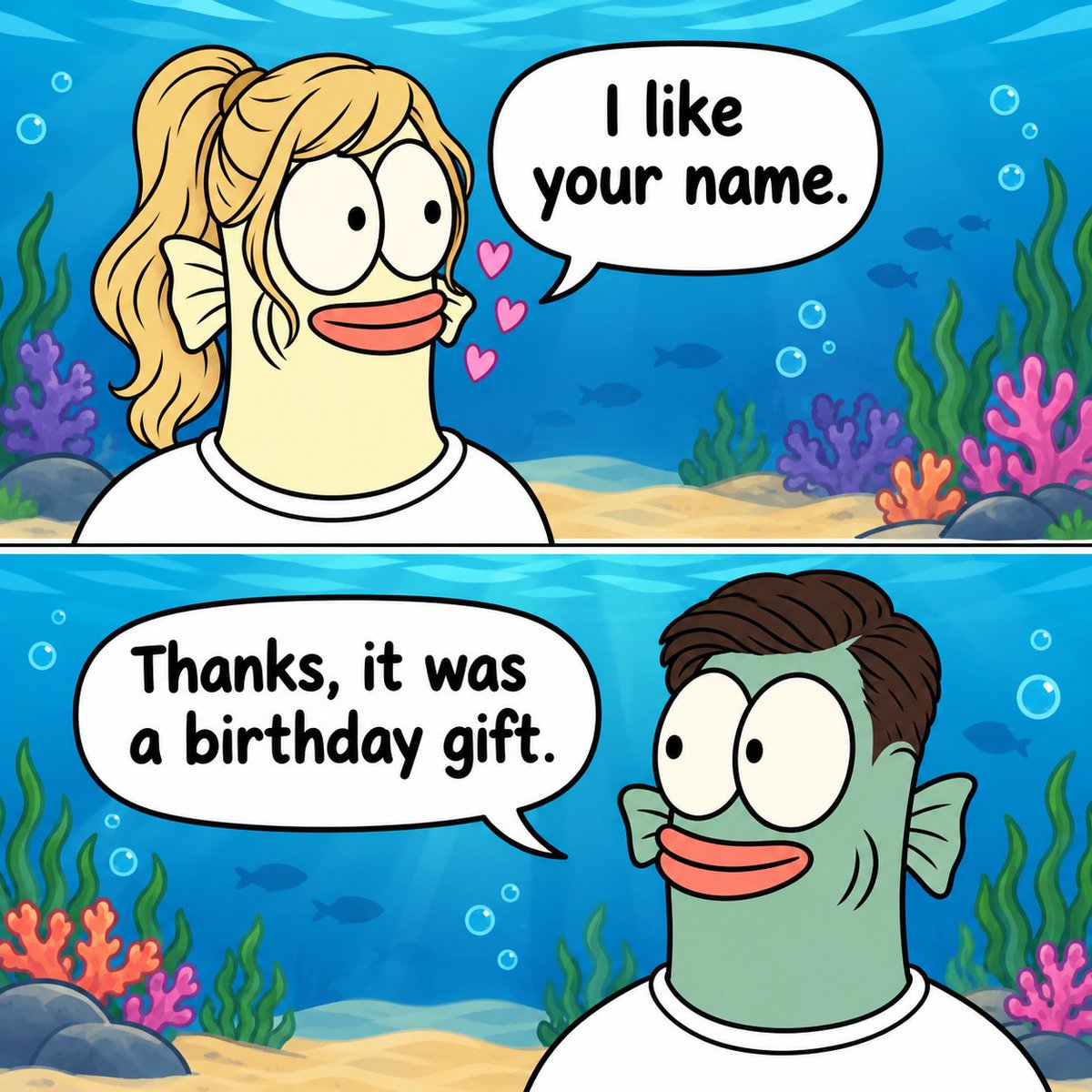 MagixNoob's tweet photo. @FrankyFishXyz That irresistible urge to say something awkward after someone compliments you😭 https://t.co/V7o77xp3l0