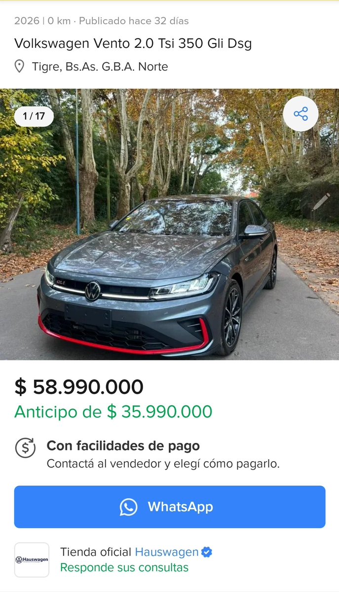 nanomotorblog's tweet photo. LPM! NO SE VENDE NADA! No se puede seguir así!

Hace 7 meses que tengo el auto publicado. Alguien sabe donde más lo puedo publicar? Solo me hablan secos https://t.co/mu4zbCGDDB