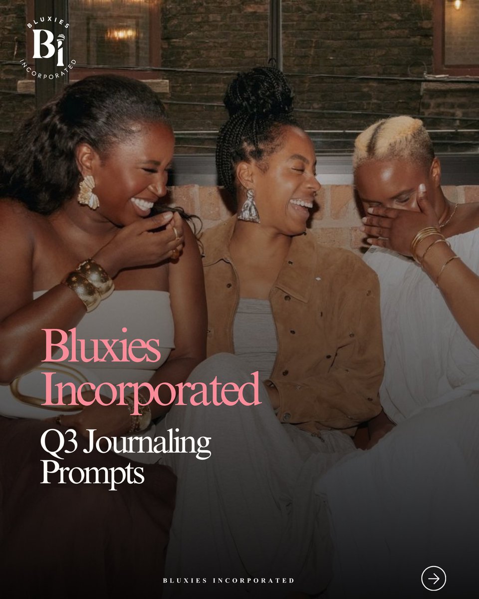 BluxiesInc's tweet photo. Q3 is almost over. Before you rush into October, pause.

What worked? What didn’t? What surprised you? What do you want to carry forward, and what are you ready to leave behind?

Our Q3 journaling prompts are here for the honest check-in. 📝 https://t.co/QygUdDRsNX