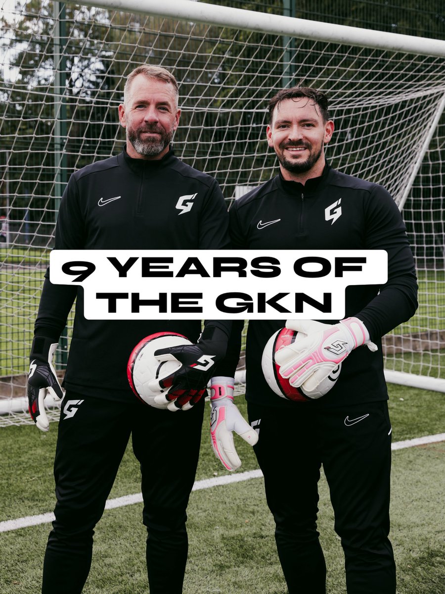 TheGKN's tweet photo. 9 YEARS OF THE GKN 🧤 📈

It’s crazy to think that GKN is just 365 days away from being a whole DECADE old 🤯

Interactions with thousands of goalkeepers across the world has kept the fire burning for so long, and there’s no stopping where we are going 💪🏼

See you at 10

The GKN https://t.co/bWWynPkxVo