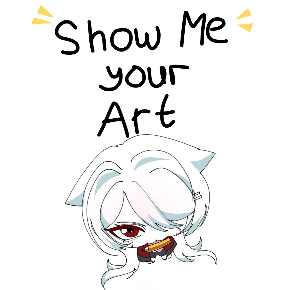 Gebi_bee's tweet photo. ARTISTS, WHERE ARE YOUUU 😭🫵

Show me your art!!
OCs, WIPs, doodles, finished pieces anything 👀🎨

I wanna see what you’ve been cooking!!
Come say hi &amp; let’s be moots 🦊🤍
#artshare #artmoots #smallartist https://t.co/RaM2NmXua9