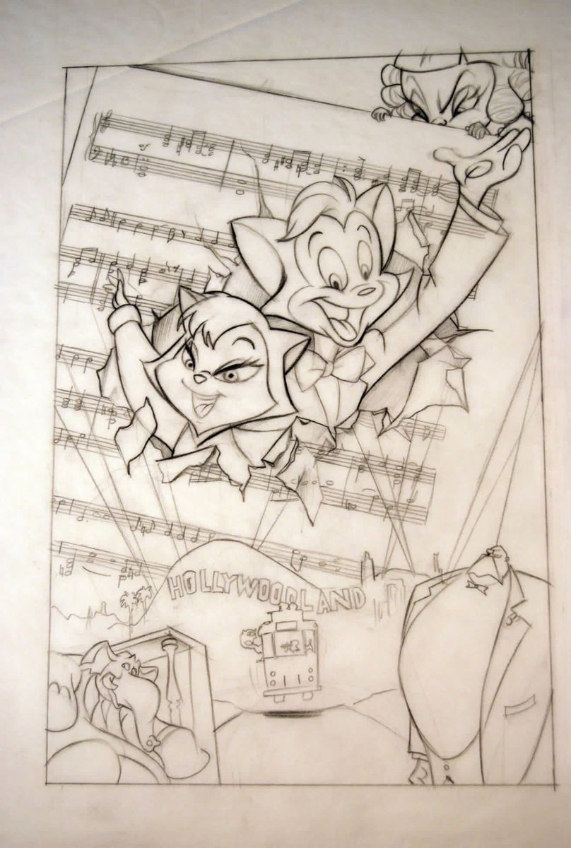 Traditional2D's tweet photo. Cats Don’t Dance is such a great film. John Alvin illustrated the theatrical poster you see first, and here is some of his additional comps. https://t.co/3MiCno5PQv