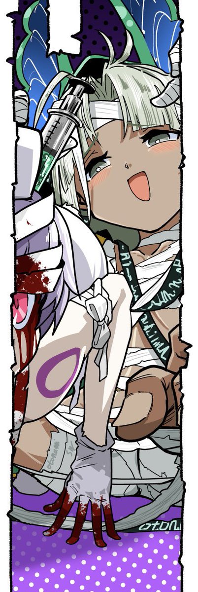otonami_SW's tweet photo. ツタンくんとジャックちゃん
「悶絶〜〜」

#FGO https://t.co/5i8jxmcLiX