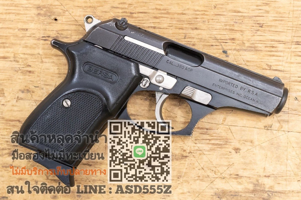 Ironhead1989's tweet photo. BERSA THUNDER สภาพ 70%

7. 5 0 0 มีลูกแถม

-ตัวเปล่าไม่มีทะเบียน 
-สภาพ��่อนเก็บงาน ถ่ายจากตัวจริง

ID LINE : ADS555Z (ตัวพิมพ์เล็ก) หรือคลิ้ก https://t.co/geov0na9KA

#ปืนเถื่อน #ปืนไม่มีทะเบียน #ปืนมือสอง #ปืนหักลำ #ปืนสวยๆ #ปืนของแท้ #ปืนหลุดจำนำ https://t.co/RNb8eVMtDU