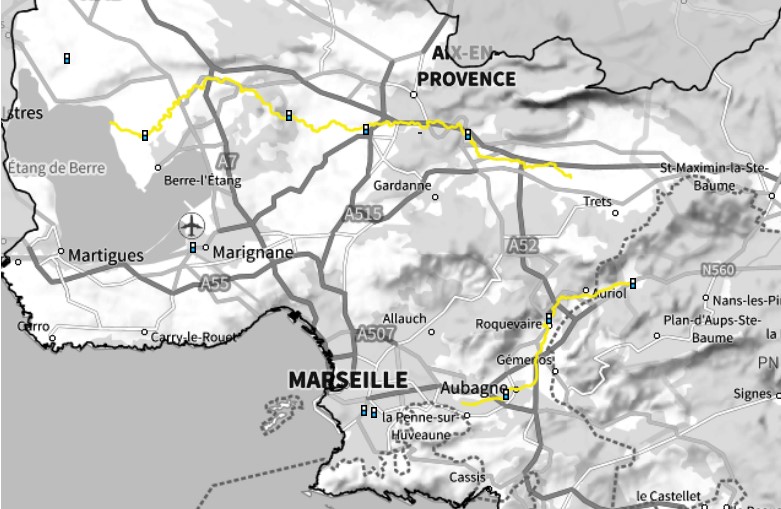 Image de Préfet de la région Provence-Alpes-Côte d'Azur - ⚠️ Les cours d'eau de l'Arc et de l'Huveaune sont placés en #vigilancejaune 🟡 #crue, attendue pour 
