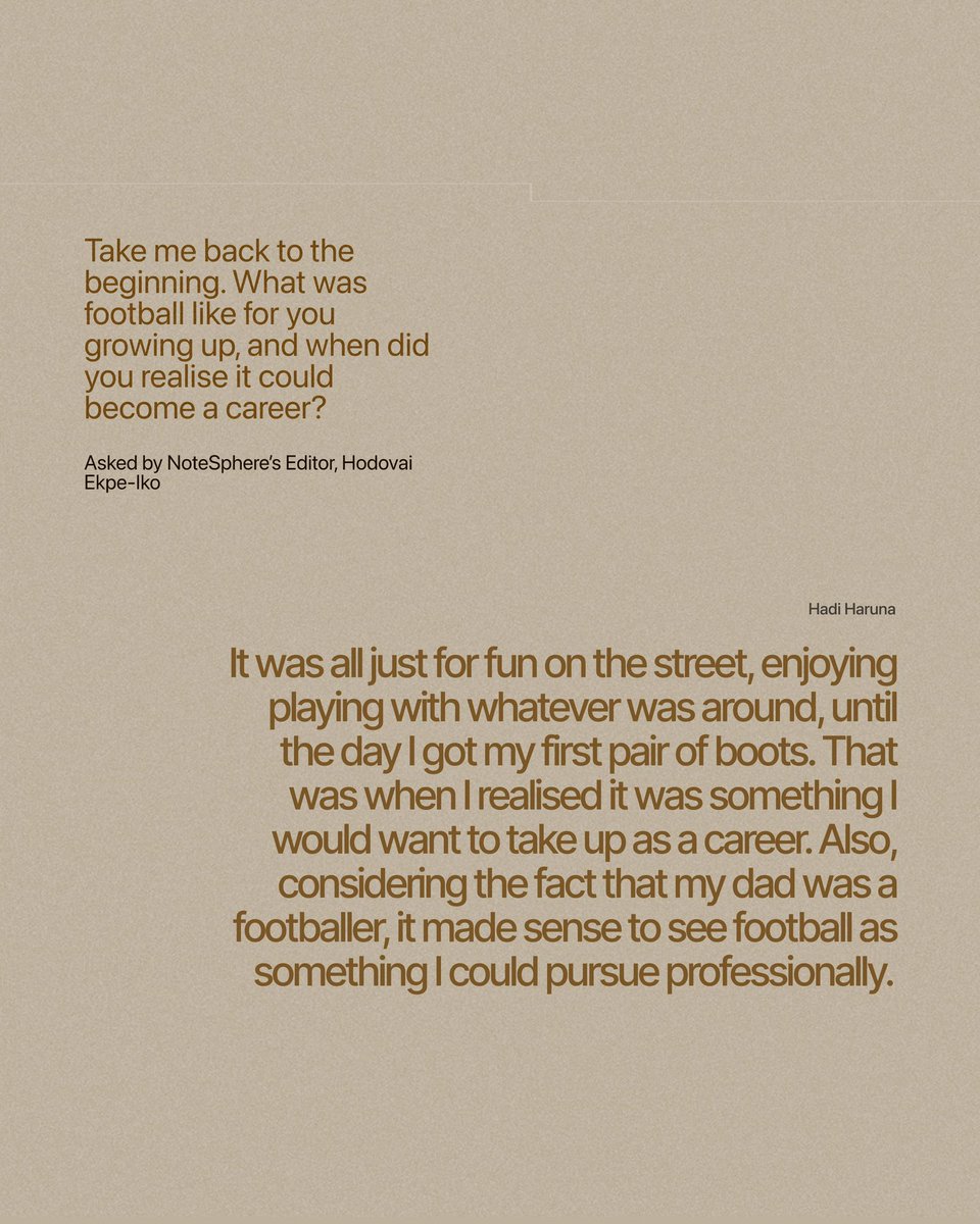 NoteSphere's tweet photo. Hadi Haruna for NoteSphere (2026)

The first-ever original editorial for an active NPFL player. https://t.co/QnbH7S134Z