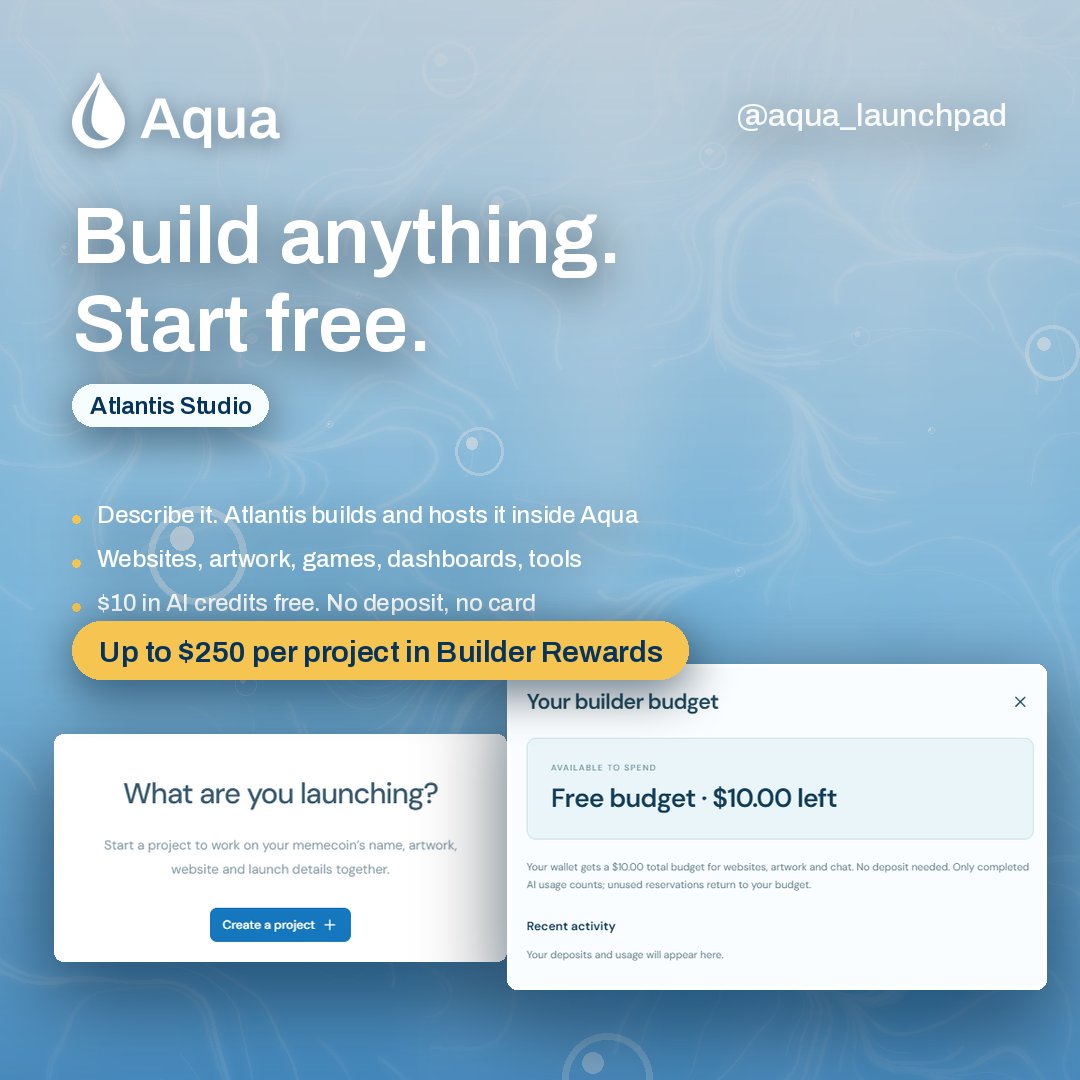 Aqua_Launchpad tweet picture
