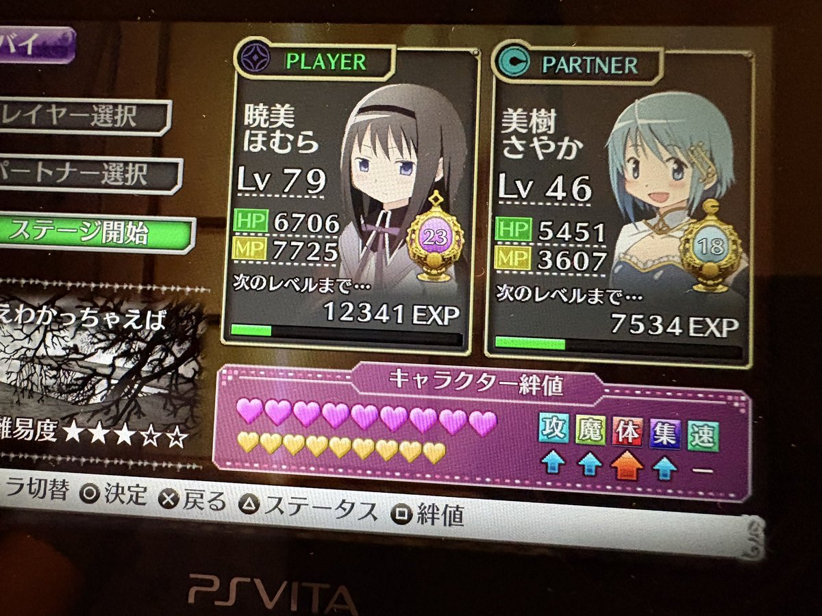 2015chaosgroup's tweet photo. ほむさやでペア組むと「体」のステータスが相性良くて笑った(悪いインターネットのせい…) https://t.co/qI5K3MwHP5
