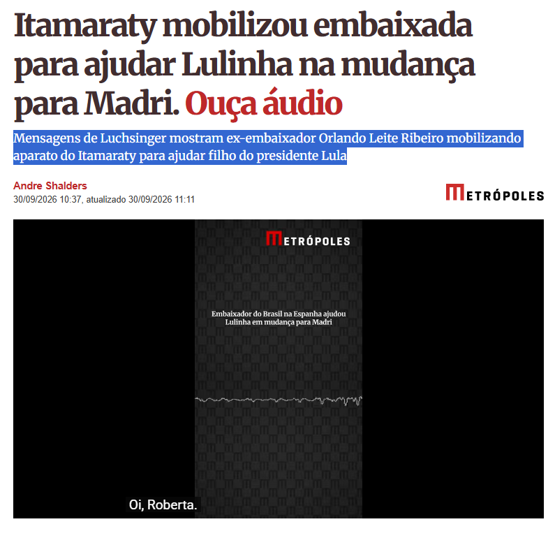 Luccas1964's tweet photo. GOVERNO LULA USOU EMBAIXADA PARA AJUDAR LULINHA A FUGIR DO BRASIL https://t.co/sPHtQK8qUV