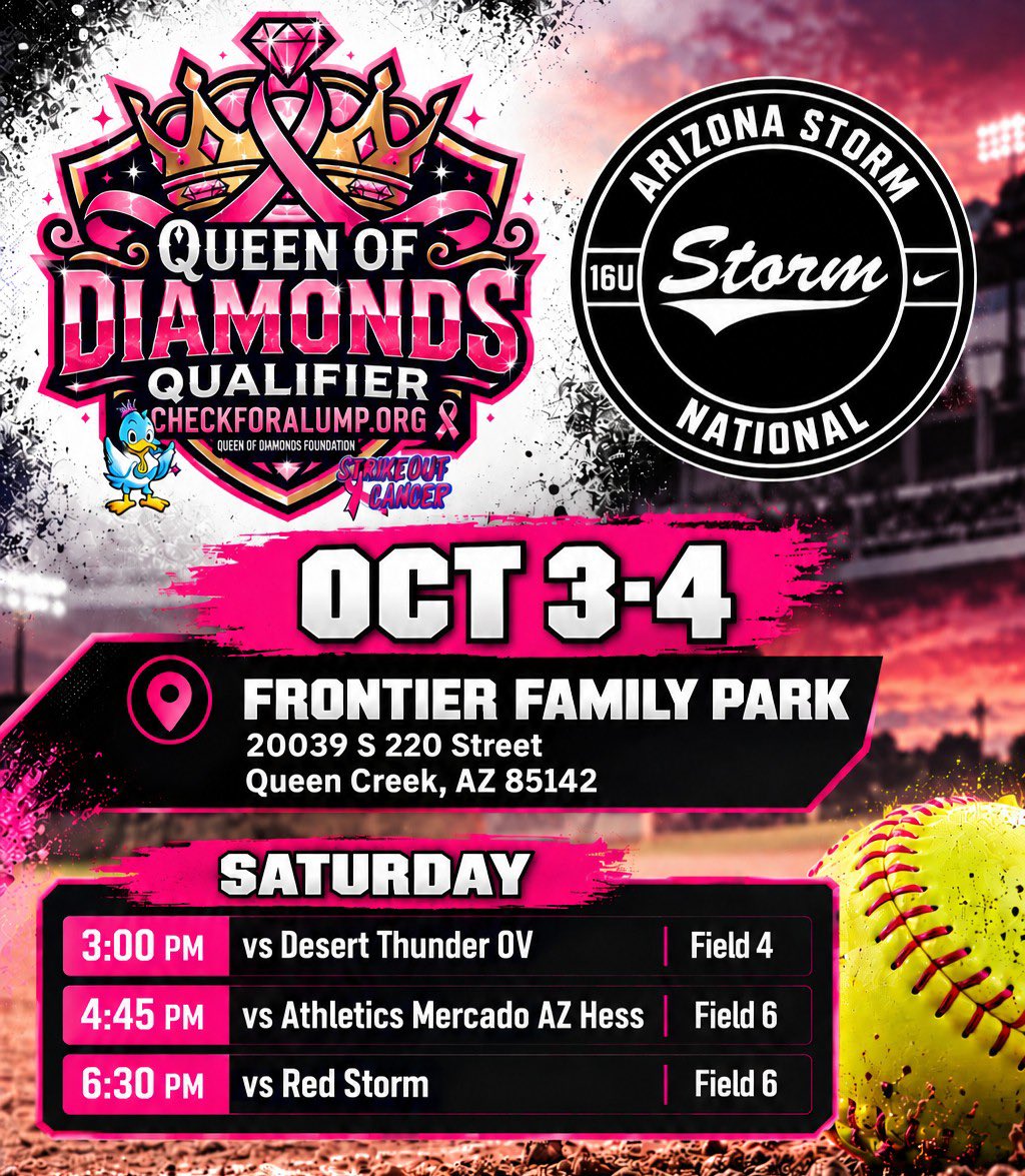 azstormnat16u's tweet photo. We have been working hard to prepare for a challenging year where expectations are high and the opportunities are great!Our first of many tournaments will be this weekend in Queen Creek.  Let’s go!!! 💪🏼 

#strongtogether #national16u #fastpitchsoftball #letsgo https://t.co/nBwjZL9h9c