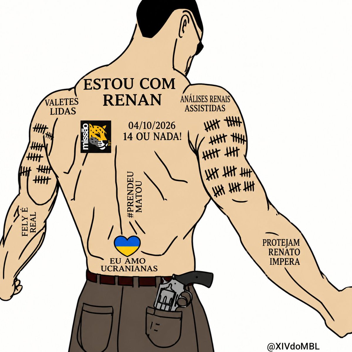 XIVdoMBL's tweet photo. NÓS!!!!!!!!!!!!!!!! 
#14OuNada #14ounada #renanpresidente14 #RenanSantosPresidente https://t.co/1jYpafT4Yg