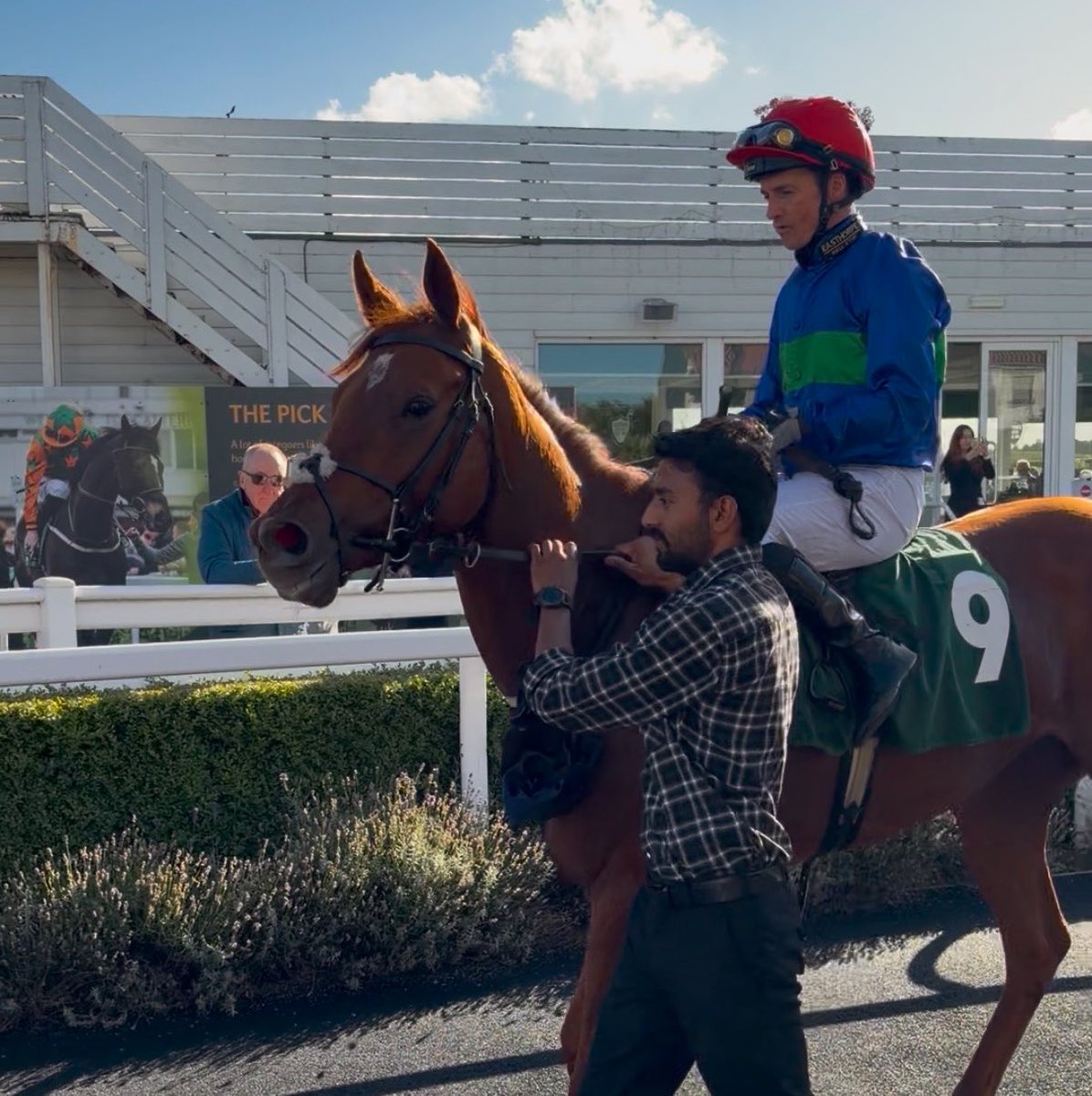 CatterickRaces's tweet photo. FAIRYDALE makes it a double for @EasterbyTim and @dallan555 winning the third race today for owner Mr S A Haley &amp; Partner - congratulations! https://t.co/E2Tidcg5rw