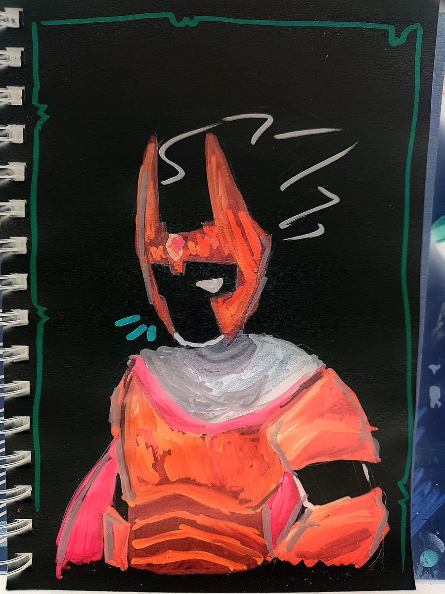Th3_M4chine3008's tweet photo. Farfadox con colores invertidos, no dibujo mucho en tradicional, no uso marcadores MUCHO MENOS dibujo con colores invertidos así q esto fue medio nuevo para mí skjsjsjsj #farfadoxfanart #cubiart https://t.co/yhjl8MNyHd