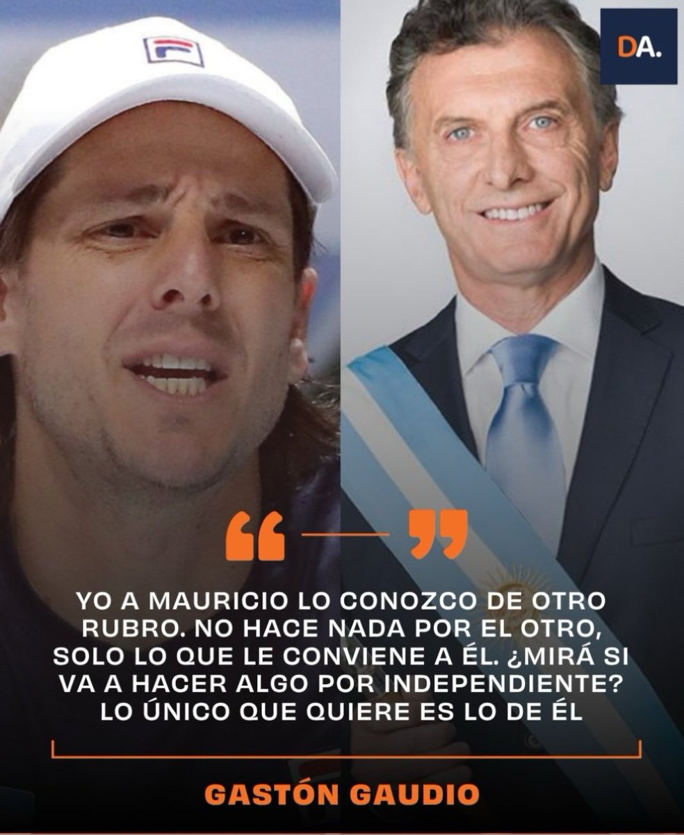 NorbertFirst's tweet photo. La mejor declaración de los últimos tiempos en Argentina. #gaudio #Macri #independiente https://t.co/bRxzwEfvBZ