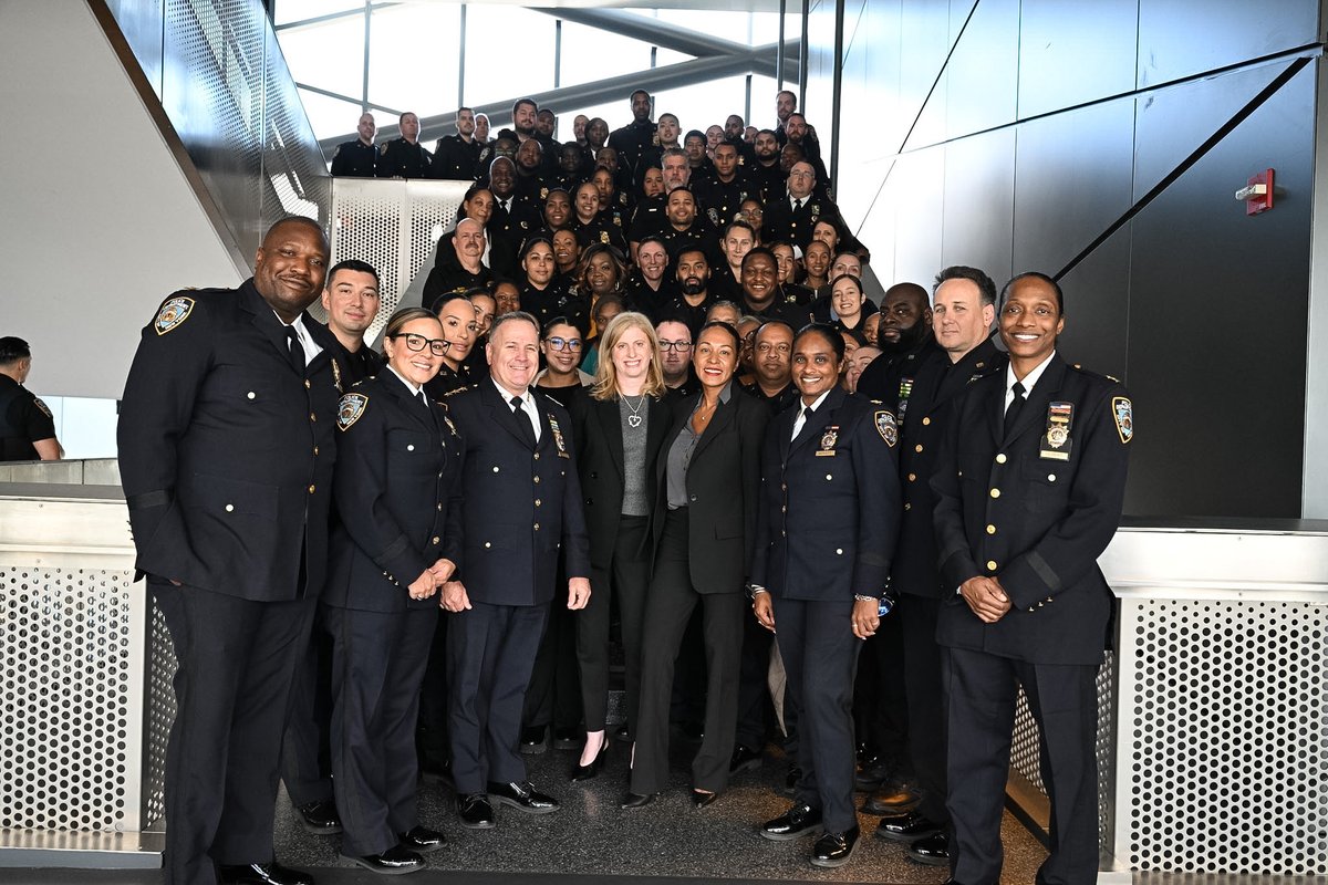 NYPDPC's tweet photo. Today, the NYPD welcomed 755 new recruits to the Police Academy, men and women from all different backgrounds who took an oath to serve and protect this city.

Among them is Sabbir Ahmed, whose brother-in-law, Detective Didarul Islam, was killed in the line of duty last summer. Even after experiencing such a tremendous loss, Sabbir still chose to step forward and join the NYPD — that is the nobility of this profession.

Congratulations to all our new recruits!