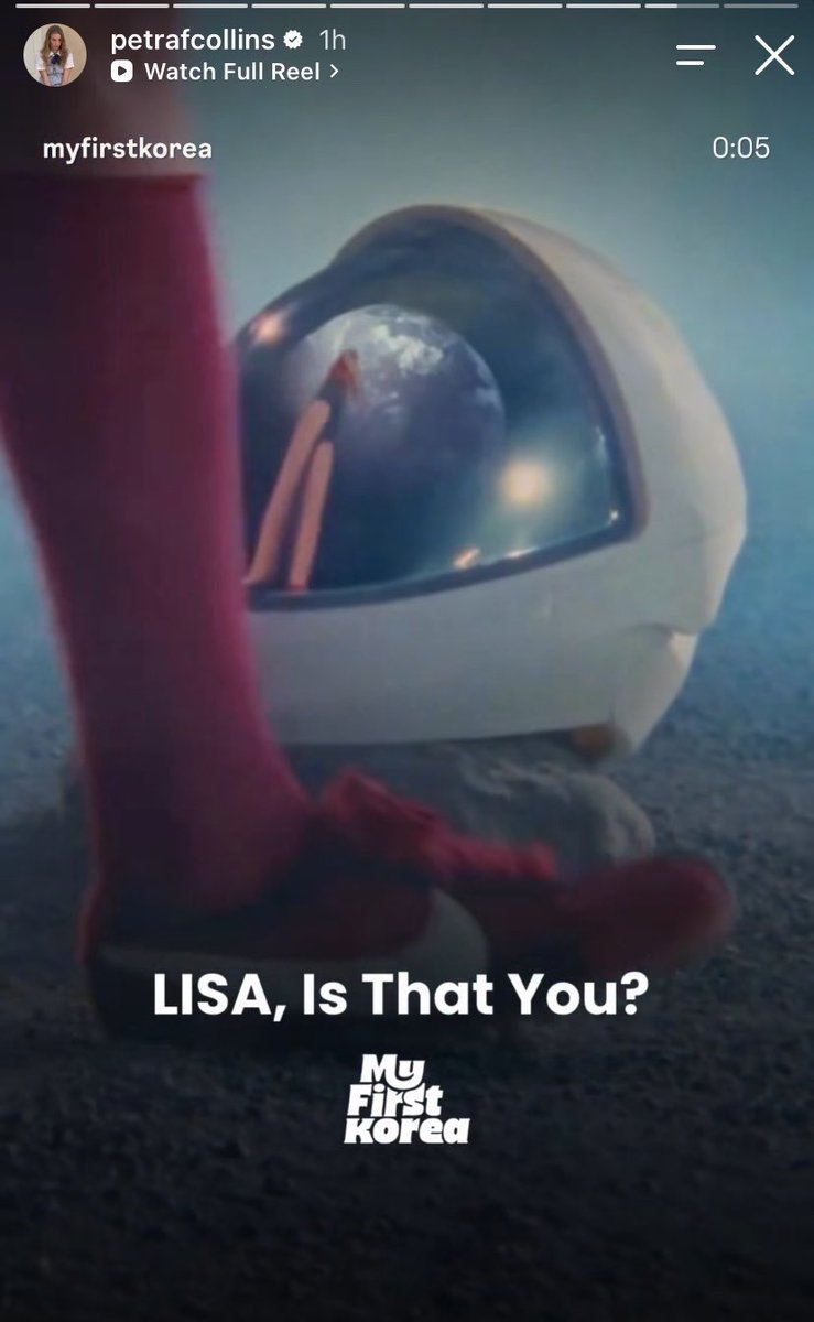 lalisamgger's tweet photo. Petra Collins shared on her Instagram stories the teaser of Nike x LISA 🫪 https://t.co/95H0Gfgf06