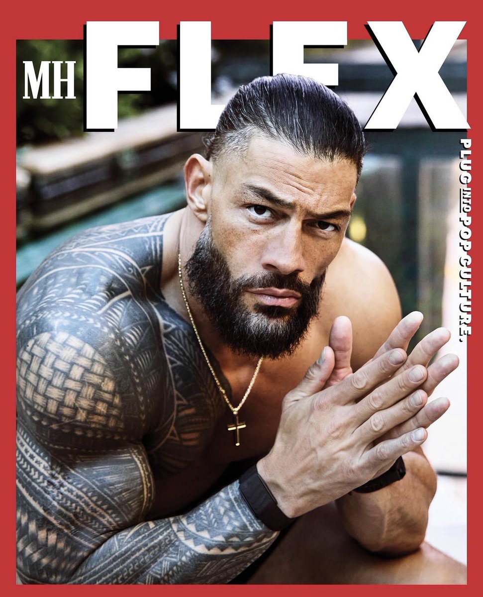 WrestleOps's tweet photo. Roman Reigns graces the cover of Men’s Health Magazine.

(@MensHealthMag) https://t.co/NCh16ywUEr