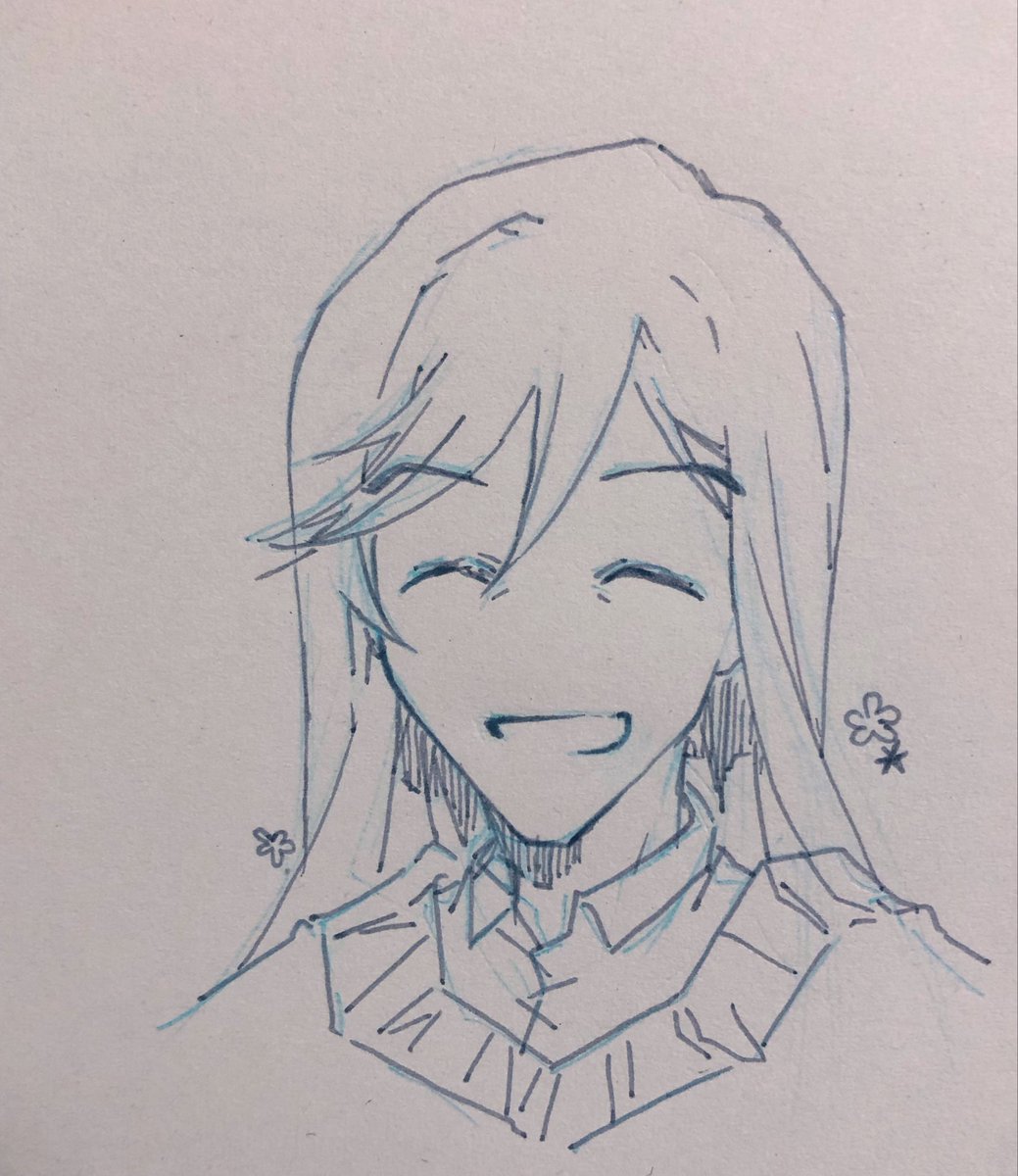 Pf_ppppp_'s tweet photo. らくがきして今日作業した気になっておこう
🎋さんの笑顔はバランス難しいね https://t.co/uRLhYEaxNk