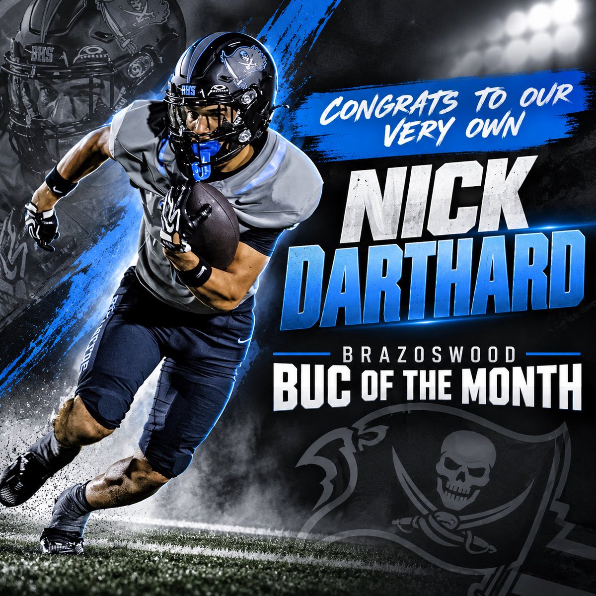 BucPrideFB's tweet photo. Congrats to Nick Darthard for going above and beyond in the classroom earning Buc of the Month. Great Job, that’s #BUCPRIDE @bportisdsports @BrazosportISD @BwoodBucs https://t.co/6VIIrl8rTi