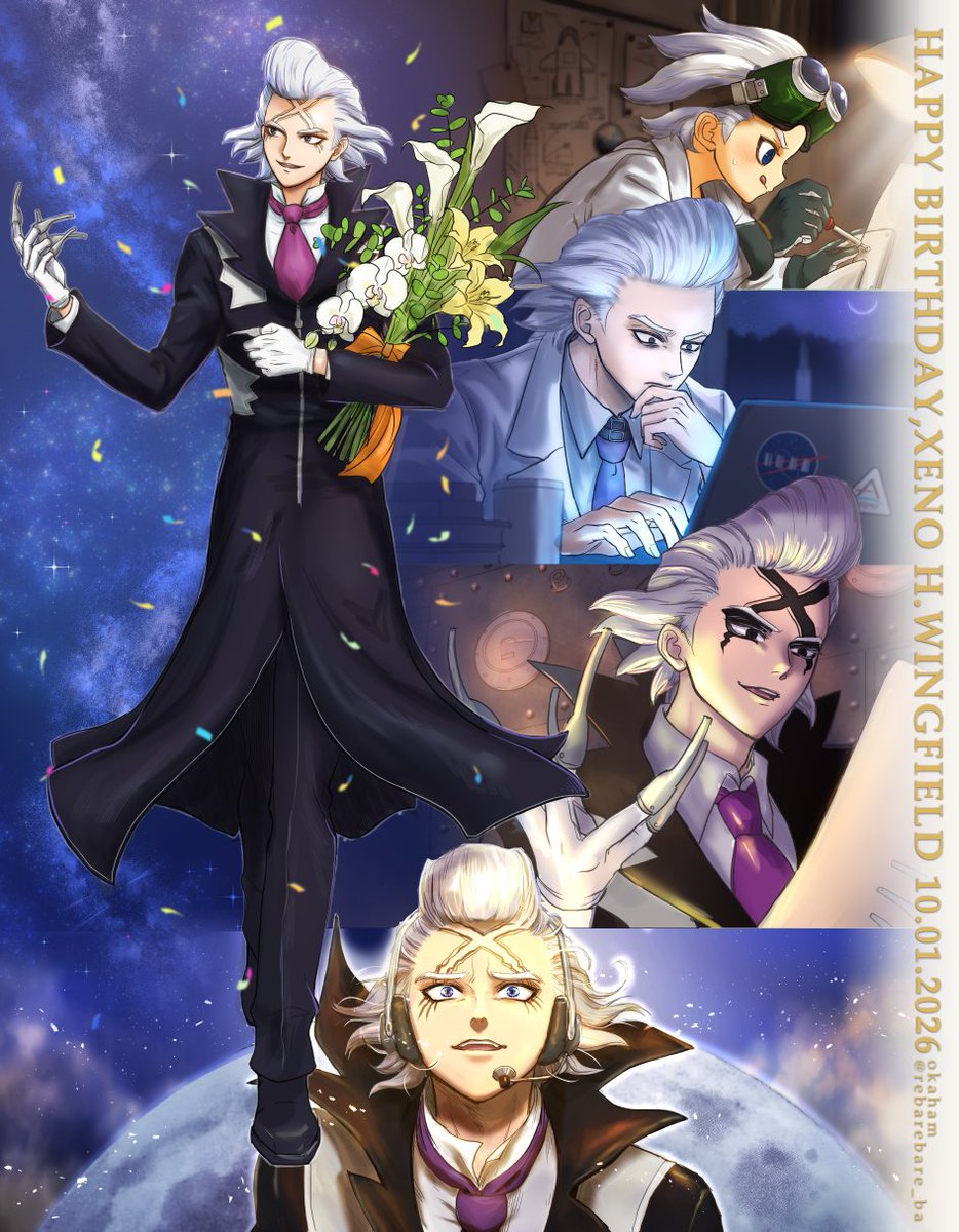 rebarebare_ba's tweet photo. #ゼノ・ヒューストン・ウィングフィールド誕生祭2026 #DrSTONEゼノ誕生祭2026 

先生！お誕生日おめでとうございます🎉
ずっと大好きです！ https://t.co/z4pMoLd4me