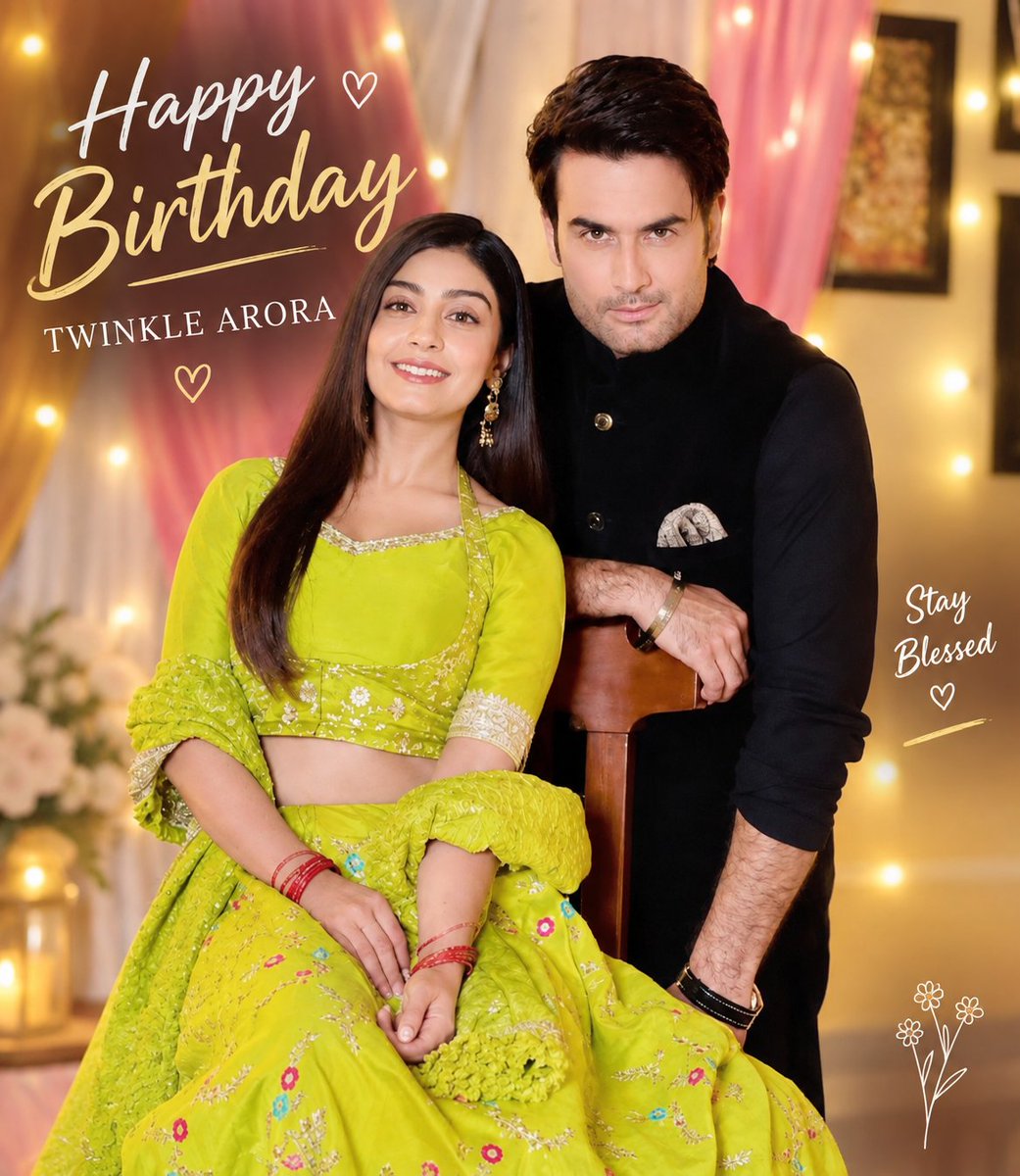 VivianDsena_fc_'s tweet photo. Not just a birthday wish, but a little moment of warmth from VD  🤍

Some bonds are beautifully captured in the simplest words — Stay Blessed 🤲

Happy Birthday @TwinkleAroraO 🫶 May Allah Bless You....Ameen !

#VivianDsena #TwinkleArora #VDians https://t.co/Ix0buZ7D0h