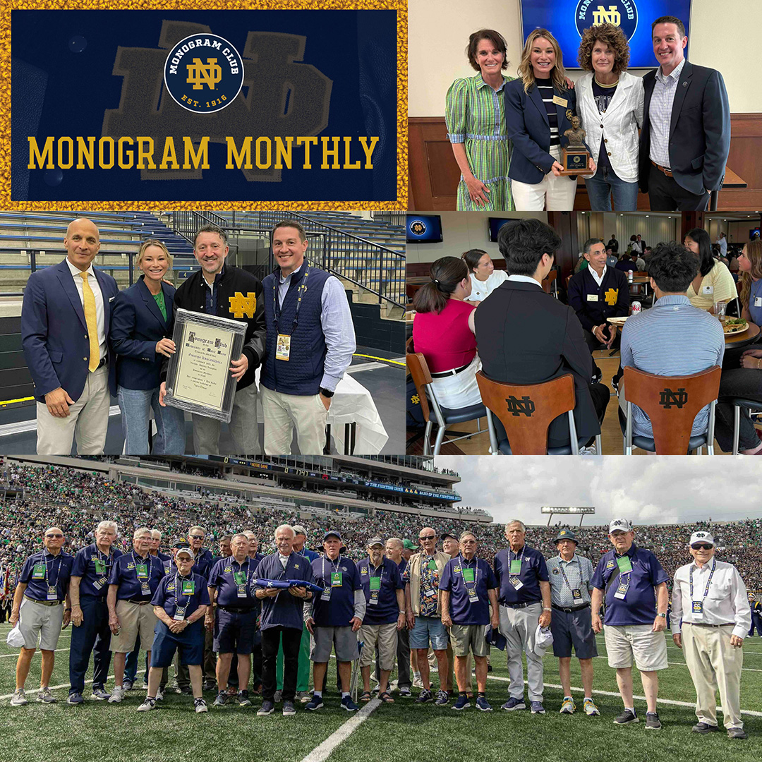 NDMonogram's tweet photo. ☘️Monogram Club Members☘️

Check your inbox for the September edition of 𝐌𝐨𝐧𝐨𝐠𝐫𝐚𝐦 𝐌𝐨𝐧𝐭𝐡𝐥𝐲! 📰

Included:
☘️ Monogram awards
⚽️ Legacy Weekends
🎓 4 for Forever events
🏈 Pro Irish &amp; much more!

Contact us at ndmonogram@gmail.com if you didn't receive it! https://t.co/tNHe2SB9Gh
