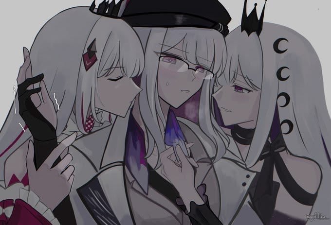 LCDumbDoggy's tweet photo. “Splitting myself into multiple bodys is but a parlor trick ya know!~” https://t.co/EGzskKMS06