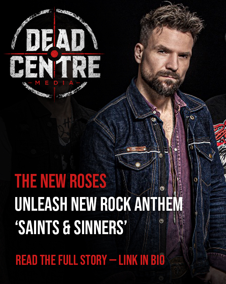 DeadCentreMedia's tweet photo. THE NEW ROSES open a new chapter with ‘Saints &amp; Sinners’. 

The new rock anthem arrives ahead of their extensive 2026 headline tour.
@TheNewRoses 
Read more 👇
https://t.co/9hf0YSgdMf
#TheNewRoses #DeadCentreMedia https://t.co/eQYtKvLo2M