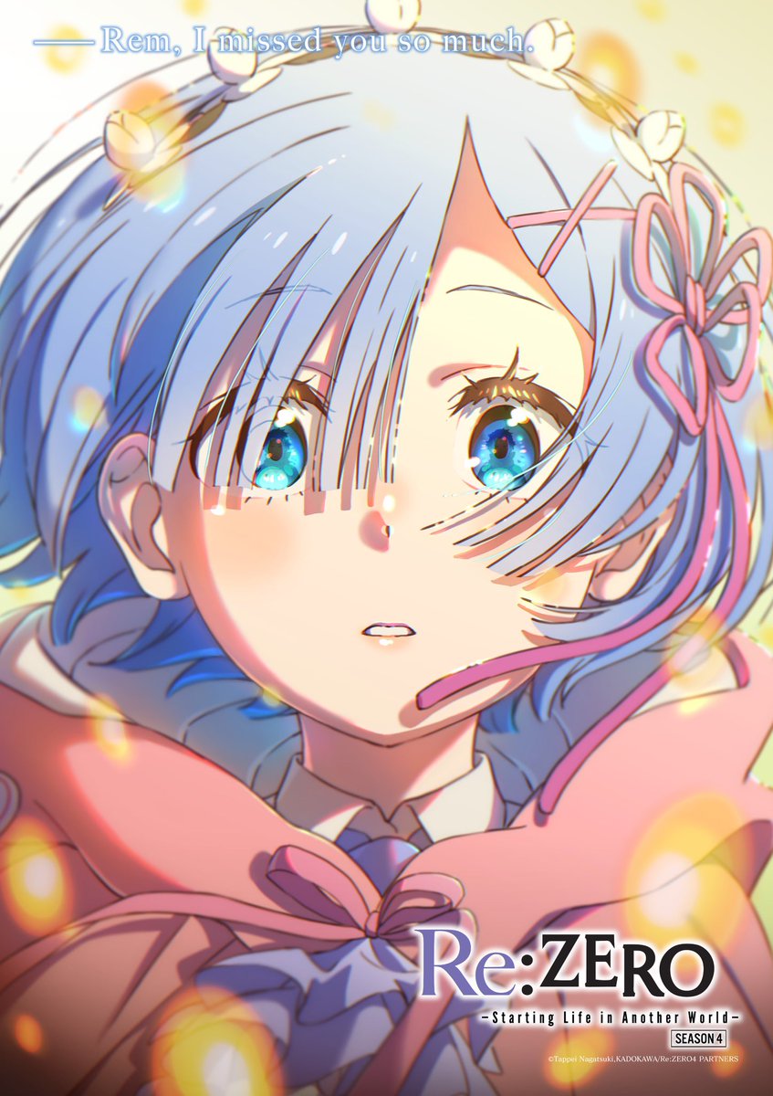 animetv_jp's tweet photo. 【Epilogue Visual】
Re:ZERO -Starting Life in Another World- Season 4 

"—Rem, I missed you so much."

✨More: https://t.co/jaABEsqWOI https://t.co/oCMN5swJyc