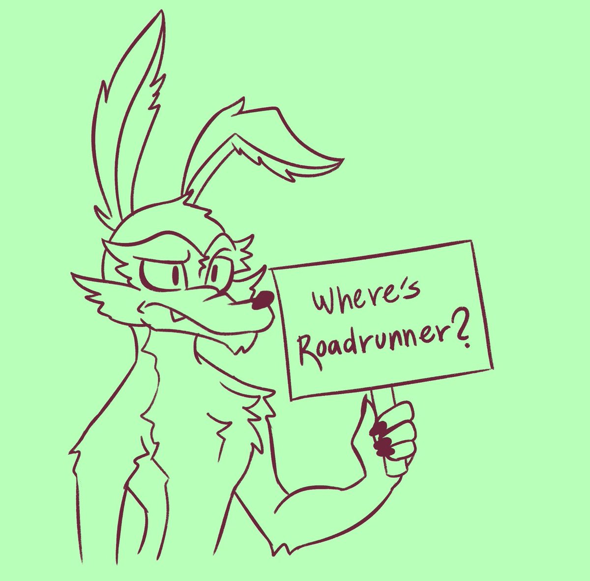 wannabewitchie's tweet photo. Roadrunner always happy to help out his friends Miku

#coyotevsacme #roadrunner #wileecoyote #hatsunemiku https://t.co/nrnLrBluQK