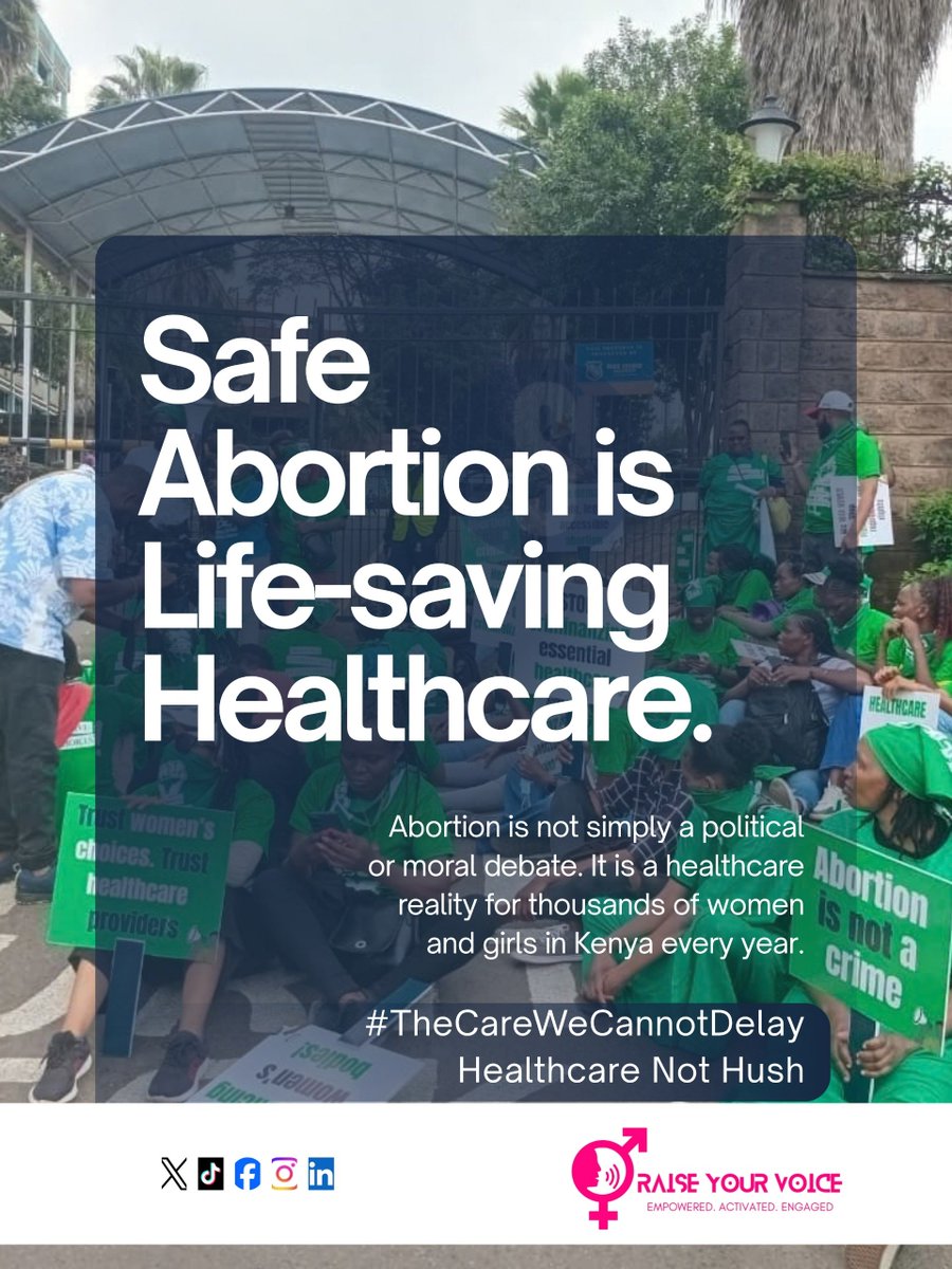 _IamJustSarah's tweet photo. Clear legal frameworks remove confusion for doctors offering emergency reproductive care.

Certainty allows providers to deliver life-saving treatment without hesitation. Support protects doctors.
#TheCareWeCannotDelay
Healthcare Not Hush. https://t.co/zzJNh1ekMy