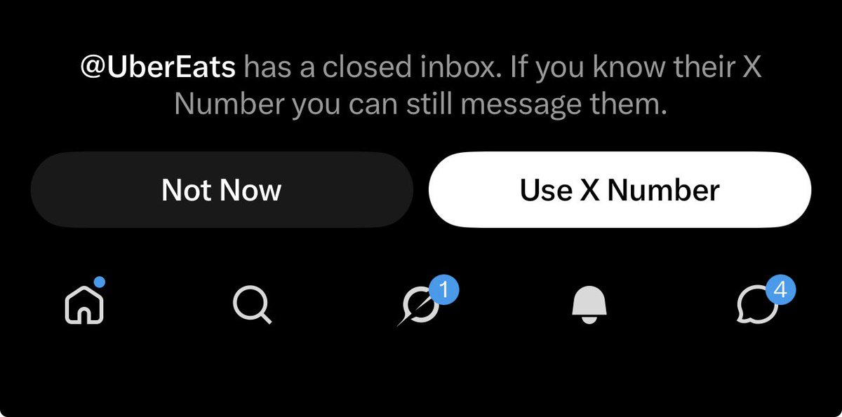 httpantwon's tweet photo. @UberEats @RebaoneMogotsi Telling people to DM you with an Order ID when you know you have a closed inbox is a different level of insanity.. https://t.co/5or3GsULJU