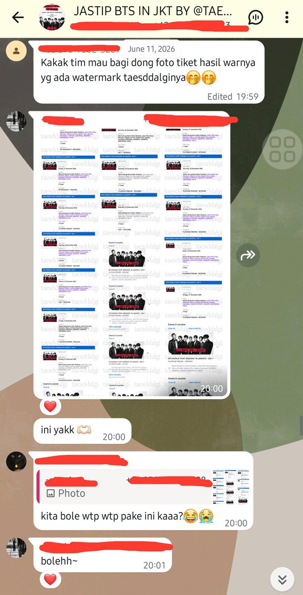 typicalmin's tweet photo. aku nitipin half of heart disinii (mellow) soalnya the other half lagi figuring out am I still living the right way lol

ANYWAYS! pls do check this thread sedih ala-ala tapi intinya i wanna #wts my BTS Arirang in JKT, DAY1/CAT1 (💰3.9mio ❗️negotiable❗️)

dm aku yaa indomy~ 💜 https://t.co/0no6VX6Ipx